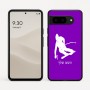 כיסוי בעיצוב אישי עם השם שלך לדגם - Google Pixel 9 5G בעיצוב סקי