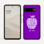 כיסוי בעיצוב אישי עם השם שלך לדגם - Google Pixel 9 5G בעיצוב הדפס תפוח