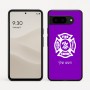 כיסוי בעיצוב אישי עם השם שלך לדגם - Google Pixel 9 5G בעיצוב כבאי - תגית