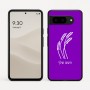 כיסוי בעיצוב אישי עם השם שלך לדגם - Google Pixel 9 5G בעיצוב חיטה גלית זהב