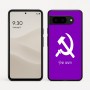 כיסוי בעיצוב אישי עם השם שלך לדגם - Google Pixel 9 5G בעיצוב פטיש ומגל