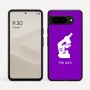כיסוי בעיצוב אישי עם השם שלך לדגם - Google Pixel 9 5G בעיצוב מיקרוסקופ