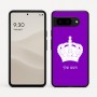 כיסוי בעיצוב אישי עם השם שלך לדגם - Google Pixel 9 5G בעיצוב כתר מלכותי
