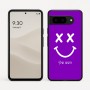 כיסוי בעיצוב אישי עם השם שלך לדגם - Google Pixel 9 5G בעיצוב סמיילי