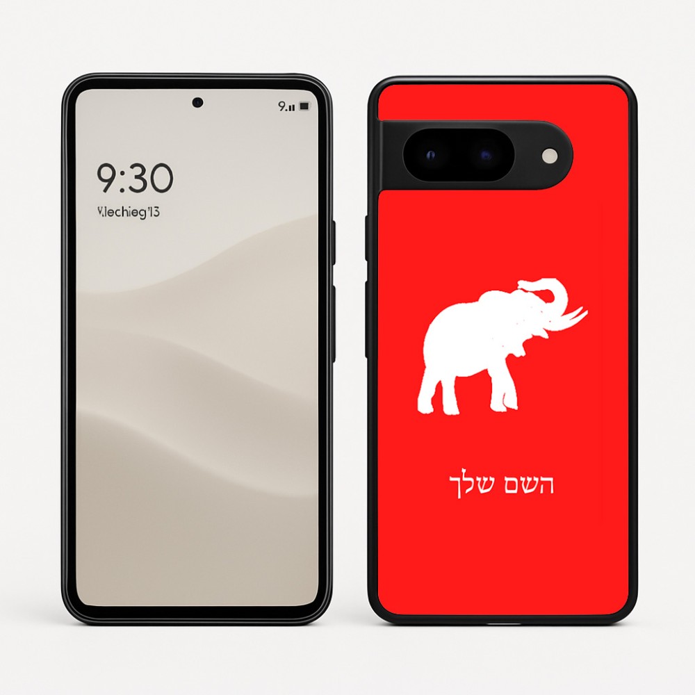 כיסוי בעיצוב אישי עם השם שלך לדגם - Google Pixel 9 5G בעיצוב פיל