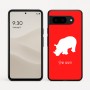 כיסוי בעיצוב אישי עם השם שלך לדגם - Google Pixel 9 5G בעיצוב קרנף