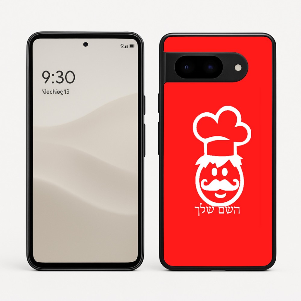 כיסוי בעיצוב אישי עם השם שלך לדגם - Google Pixel 9 5G בעיצוב שף