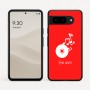 כיסוי בעיצוב אישי עם השם שלך לדגם - Google Pixel 9 5G בעיצוב תקליטור - אזור מוזיקה