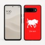 כיסוי בעיצוב אישי עם השם שלך לדגם - Google Pixel 9 5G בעיצוב מזלות - שור