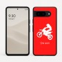 כיסוי בעיצוב אישי עם השם שלך לדגם - Google Pixel 9 5G בעיצוב מוטוקרוס