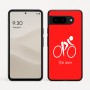 כיסוי בעיצוב אישי עם השם שלך לדגם - Google Pixel 9 5G בעיצוב אופניים אולימפיים