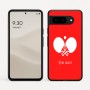 כיסוי בעיצוב אישי עם השם שלך לדגם - Google Pixel 9 5G בעיצוב פינג פונג