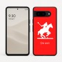 כיסוי בעיצוב אישי עם השם שלך לדגם - Google Pixel 9 5G בעיצוב שחקן פולו - סוס