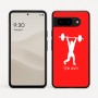 כיסוי בעיצוב אישי עם השם שלך לדגם - Google Pixel 9 5G בעיצוב הרמת משקולות