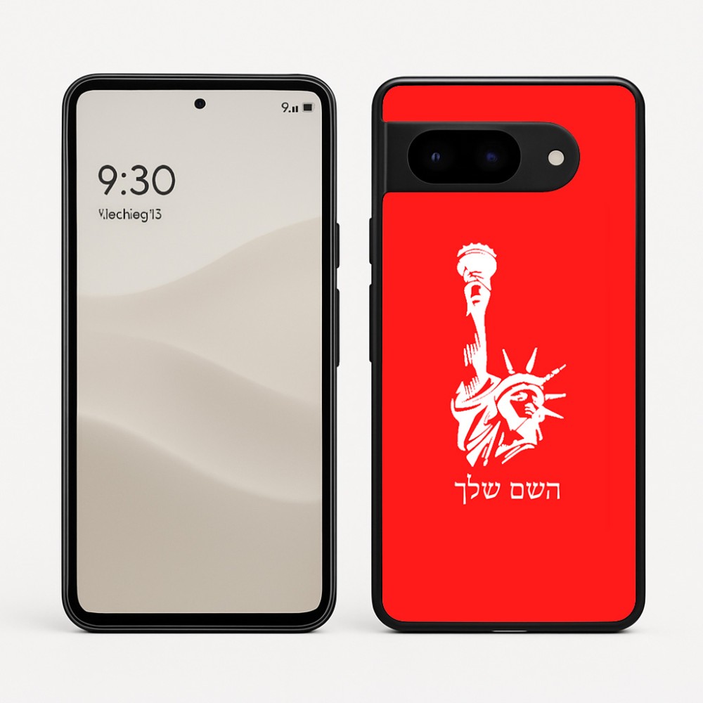 כיסוי בעיצוב אישי עם השם שלך לדגם - Google Pixel 9 5G בעיצוב פסל החירות