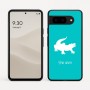 כיסוי בעיצוב אישי עם השם שלך לדגם - Google Pixel 9 5G בעיצוב תנין