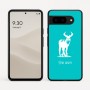 כיסוי בעיצוב אישי עם השם שלך לדגם - Google Pixel 9 5G בעיצוב צבי