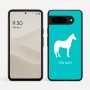 כיסוי בעיצוב אישי עם השם שלך לדגם - Google Pixel 9 5G בעיצוב סוס