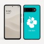 כיסוי בעיצוב אישי עם השם שלך לדגם - Google Pixel 9 5G בעיצוב פרח היביסקוס