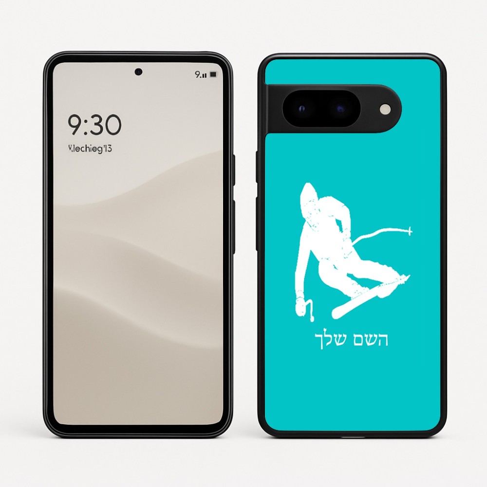 כיסוי בעיצוב אישי עם השם שלך לדגם - Google Pixel 9 5G בעיצוב סקי