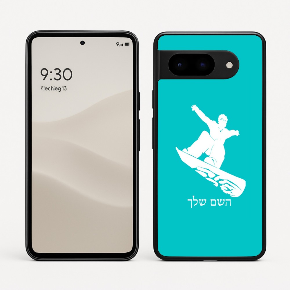 כיסוי בעיצוב אישי עם השם שלך לדגם - Google Pixel 9 5G בעיצוב סנובורדיסט