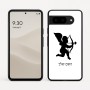 כיסוי בעיצוב אישי עם השם שלך לדגם - Google Pixel 9 5G בעיצוב קופידון