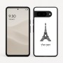 כיסוי בעיצוב אישי עם השם שלך לדגם - Google Pixel 9 5G בעיצוב מגדל אייפל