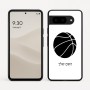 כיסוי בעיצוב אישי עם השם שלך לדגם - Google Pixel 9 5G בעיצוב כדורסל