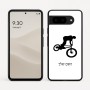 כיסוי בעיצוב אישי עם השם שלך לדגם - Google Pixel 9 5G בעיצוב רוכב אופניים