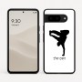 כיסוי בעיצוב אישי עם השם שלך לדגם - Google Pixel 9 5G בעיצוב ברייקדאנס
