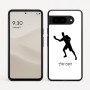 כיסוי בעיצוב אישי עם השם שלך לדגם - Google Pixel 9 5G בעיצוב שחקן פינג פונג