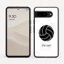 כיסוי בעיצוב אישי עם השם שלך לדגם - Google Pixel 9 5G בעיצוב כדור כדורעף