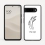 כיסוי בעיצוב אישי עם השם שלך לדגם - Google Pixel 9 5G בעיצוב חיטה גלית זהב