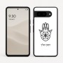 כיסוי בעיצוב אישי עם השם שלך לדגם - Google Pixel 9 5G בעיצוב חמסה - קבלה