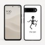 כיסוי בעיצוב אישי עם השם שלך לדגם - Google Pixel 9 5G בעיצוב סקלטון