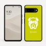 כיסוי בעיצוב אישי עם השם שלך לדגם - Google Pixel 9 5G בעיצוב פרצוף בולדוג