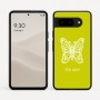 כיסוי בעיצוב אישי עם השם שלך לדגם - Google Pixel 9 5G בעיצוב פרפר