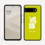 כיסוי בעיצוב אישי עם השם שלך לדגם - Google Pixel 9 5G בעיצוב ארנב מחזיק גזר