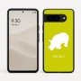 כיסוי בעיצוב אישי עם השם שלך לדגם - Google Pixel 9 5G בעיצוב קרנף