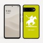 כיסוי בעיצוב אישי עם השם שלך לדגם - Google Pixel 9 5G בעיצוב שחקן פולו - סוס