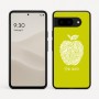 כיסוי בעיצוב אישי עם השם שלך לדגם - Google Pixel 9 5G בעיצוב הדפס תפוח
