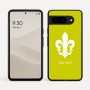 כיסוי בעיצוב אישי עם השם שלך לדגם - Google Pixel 9 5G בעיצוב פרחי פרחים - צרפת
