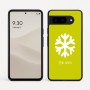 כיסוי בעיצוב אישי עם השם שלך לדגם - Google Pixel 9 5G בעיצוב שלג