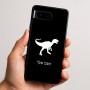 כיסוי בעיצוב אישי עם השם שלך לדגם - Google Pixel 9 5G בעיצוב דינוזאור
