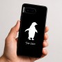 כיסוי בעיצוב אישי עם השם שלך לדגם - Google Pixel 9 5G בעיצוב פינגווין