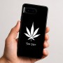 כיסוי בעיצוב אישי עם השם שלך לדגם - Google Pixel 9 5G בעיצוב עלה מריחואנה - גראס