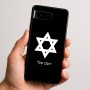 כיסוי בעיצוב אישי עם השם שלך לדגם - Google Pixel 9 5G בעיצוב מגן דוד - מגן דוד - ישראל