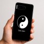כיסוי בעיצוב אישי עם השם שלך לדגם - Google Pixel 9 5G בעיצוב סמל יינג יאנג