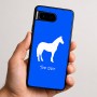 כיסוי בעיצוב אישי עם השם שלך לדגם - Google Pixel 9 5G בעיצוב סוס