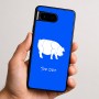 כיסוי בעיצוב אישי עם השם שלך לדגם - Google Pixel 9 5G בעיצוב חזיר